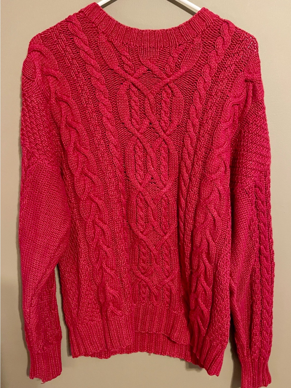 Vintage Abercrombie & Fitch Country Clothes -Classic Cable Knit Women's Sweater